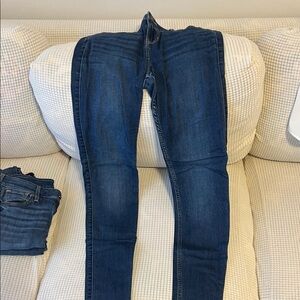 Hollister Dark Blue Skinny Jeans